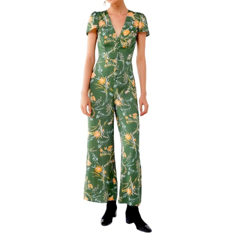 Urban Outfitters Short Sleeve Jumpsuit